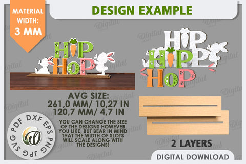 Easter Stand Laser Cut. 3D Easter Decor. Spring Decor SVG SVG Evgenyia Guschina 