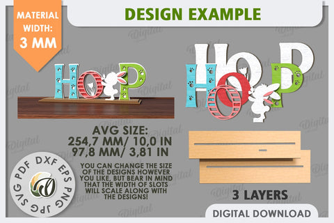 Easter Stand Laser Cut. 3D Easter Decor. Spring Decor SVG SVG Evgenyia Guschina 