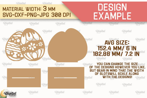 Easter Stand SVG Bundle. Easter Decor Laser Cut SVG Evgenyia Guschina 