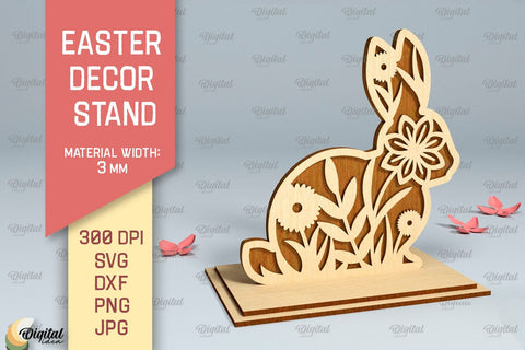 Easter Stand SVG Bundle. Easter Decor Laser Cut SVG Evgenyia Guschina 
