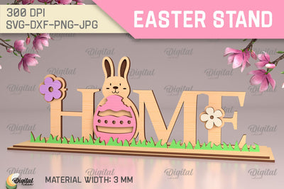 Easter Stands SVG. 3D Stands Laser Cut. Home SVG SVG Evgenyia Guschina 