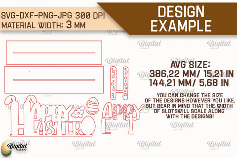 Easter Stands SVG Bundle. 3D Stands Laser Cut SVG Evgenyia Guschina 