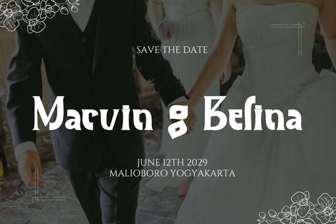 Easter Stylish Font Prasetya Letter 