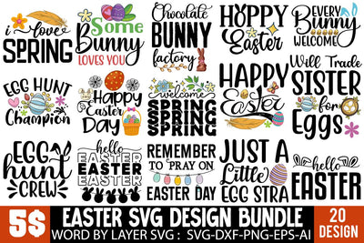 Easter SVG Bundle, Happy Easter Day, Easter Sublimation Bundle, Easter T-shirt DEsign Bundle, Easter SVG Qutes , Easter Silhoutee SVG Insomnia Std 