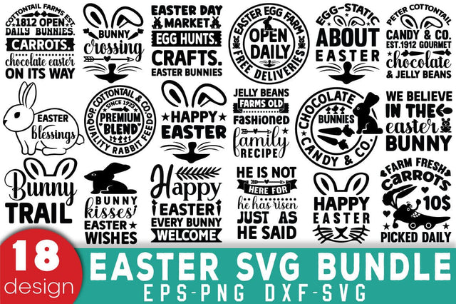 Easter SVG Bundle SVG Angelina750 