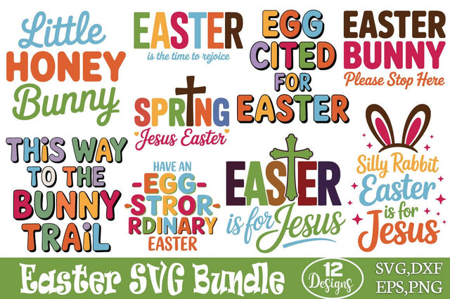 Easter SVG Bundle SVG Angelina750 