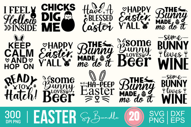 Easter Svg bundle SVG Designangry 