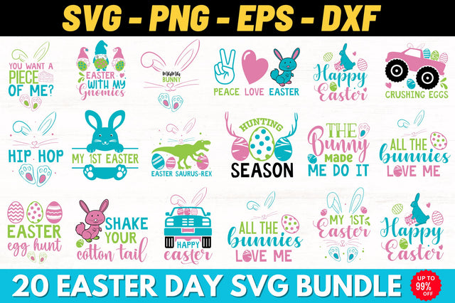 Easter SVG Bundle SVG Regulrcrative 