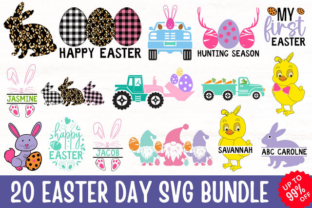 Easter SVG Bundle SVG Regulrcrative 