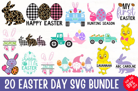 Easter SVG Bundle SVG Regulrcrative 