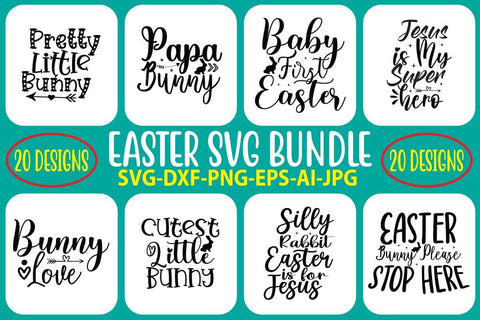 Easter SVG Bundle SVG Syaman 