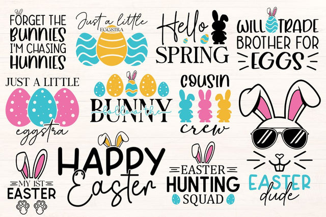 Easter SVG Design Bundle SVG Regulrcrative 
