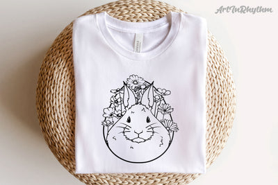Easter Svg, Easter Bunny Svg, Easter Egg Svg, Flowers Svg, Spring Svg SVG Artinrhythm shop 
