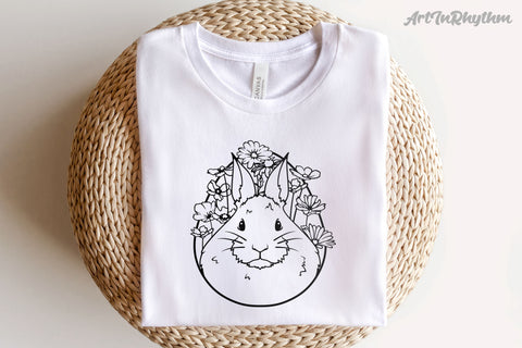 Easter Svg, Easter Bunny Svg, Easter Egg Svg, Flowers Svg, Spring Svg SVG Artinrhythm shop 