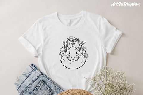 Easter Svg, Easter Bunny Svg, Easter Egg Svg, Flowers Svg, Spring Svg SVG Artinrhythm shop 