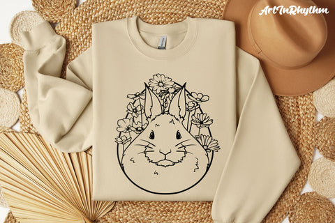Easter Svg, Easter Bunny Svg, Easter Egg Svg, Flowers Svg, Spring Svg SVG Artinrhythm shop 