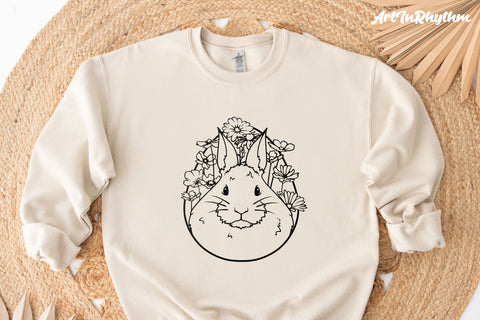 Easter Svg, Easter Bunny Svg, Easter Egg Svg, Flowers Svg, Spring Svg SVG Artinrhythm shop 