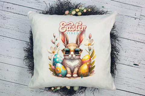 Easter Vibes PNG Sublimation Sublimation CraftLabSVG 