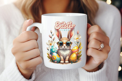 Easter Vibes PNG Sublimation Sublimation CraftLabSVG 
