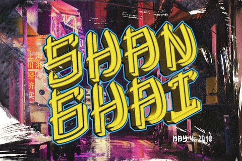 Easter West - 3d Display Font Font Mozzatype 