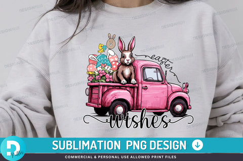 Easter wishes PNG Design Sublimation Regulrcrative 