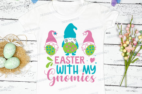 Easter with my gnomies Svg Design SVG Regulrcrative 
