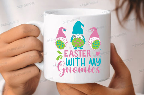 Easter with my gnomies Svg Design SVG Regulrcrative 
