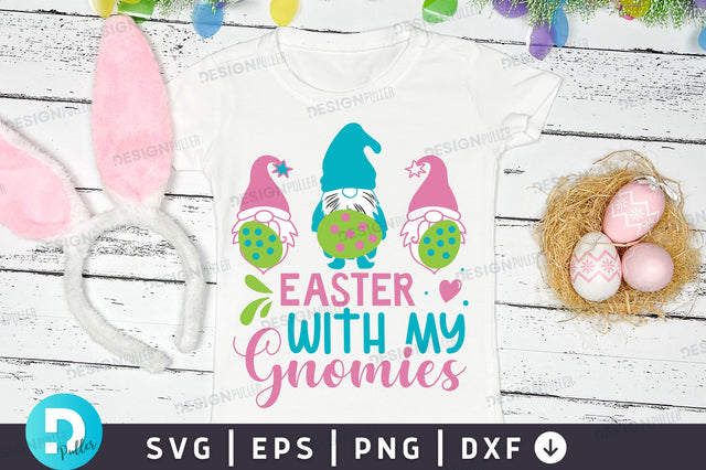 Easter with my gnomies Svg Design SVG Regulrcrative 