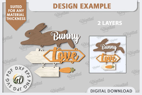 Easter Wooden Decor Laser Cut. Home Decor. Easter Decor SVG SVG Evgenyia Guschina 