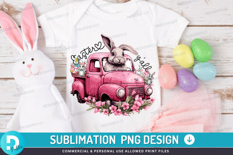 Easter yall PNG Design Sublimation Regulrcrative 