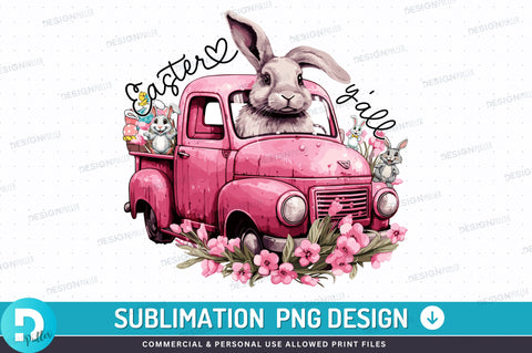 Easter yall PNG Design Sublimation Regulrcrative 