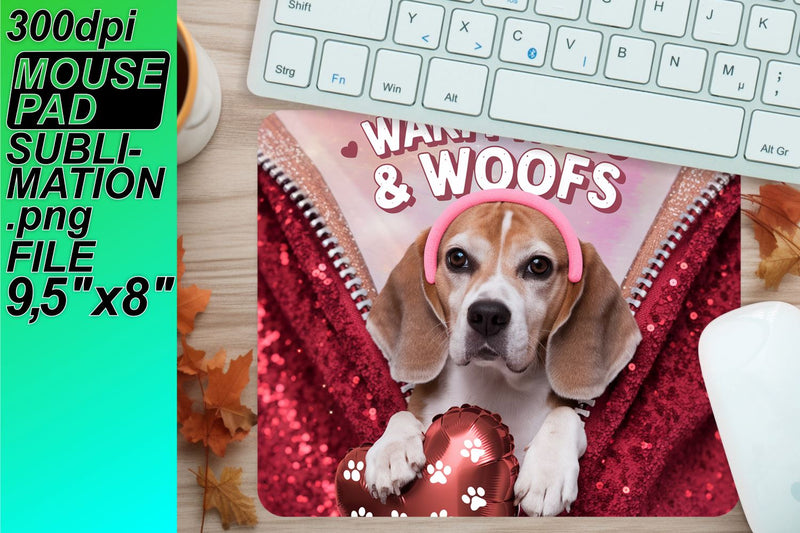 Easy-to-edit designs for mouse mats, perfect for projects! , Valentines Sublimation HoodArtCraft 