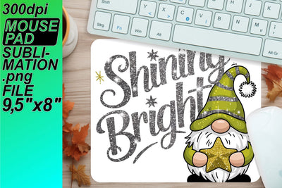 Easy-to-edit mouse mat templates, craft your way! , Gnomes Sublimation HoodArtCraft 