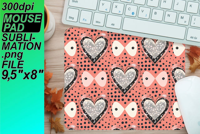 Easy-to-edit PNG files for custom mouse pads! , Heart Sublimation HoodArtCraft 