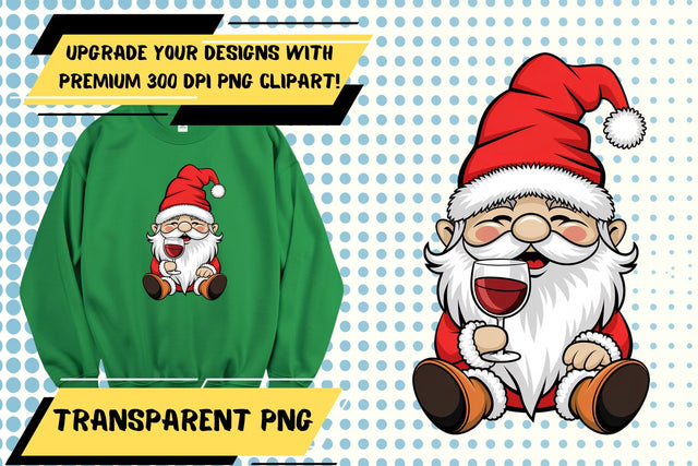 Easy-to-edit PNG, perfect for sublimation designs , Gnome Sublimation HoodArtCraft 