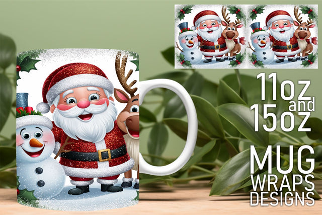 Easy to edit templates, great for mug design creativity! , Christmas Sublimation HoodArtCraft 