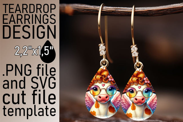Easy-to-resize PNG file, ideal for earring projects! , Valentines Sublimation afrosvg 
