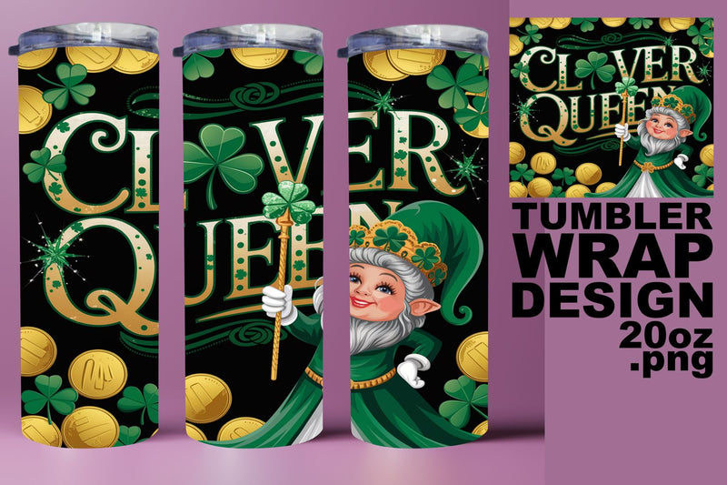 easy-to-use PNG for gifts! , Unique tumbler design, St Patrick Sublimation HoodArtCraft 