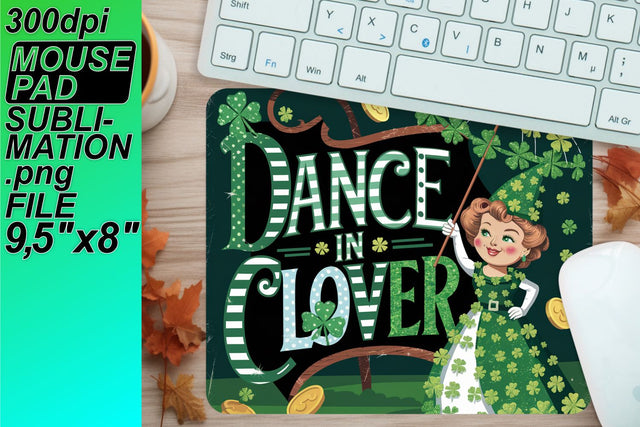 Easy-to-use sublimation templates for mouse pads! , St Patrick Sublimation HoodArtCraft 