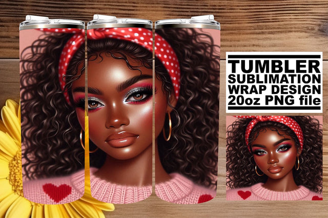 Easy-to-use sublimation wrap, perfect for your creativity! , Love Girl Sublimation afrosvg 