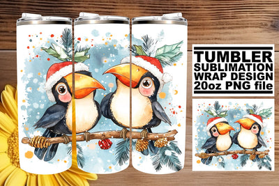 Easy-to-use tumbler wrap, perfect for creative gifts! , Xmas Sublimation afrosvg 