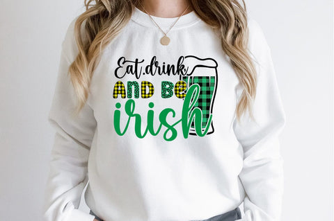 Eat drink and be irish SVG Design SVG Designangry 