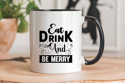 Eat Drink And Be Merry SVG Angelina750 
