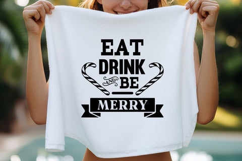 Eat drink and be merry SVG Angelina750 
