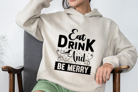 Eat Drink And Be Merry SVG Angelina750 