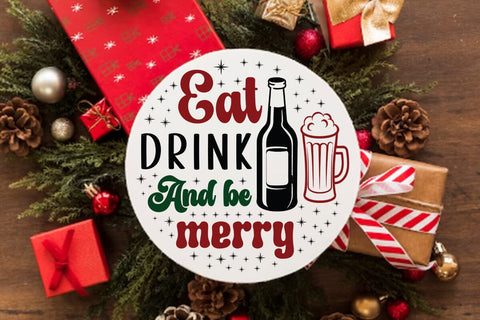 Eat drink and be merry SVG Angelina750 