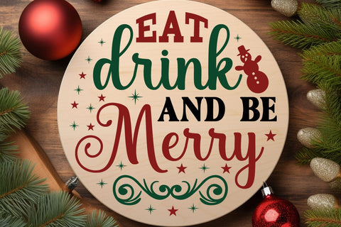 Eat drink and be merry SVG Angelina750 