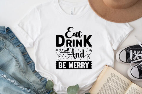 Eat Drink And Be Merry SVG Angelina750 