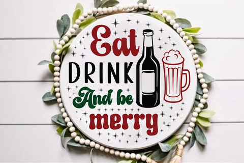 Eat drink and be merry SVG Angelina750 