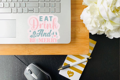Eat drink and be merry SVG Angelina750 